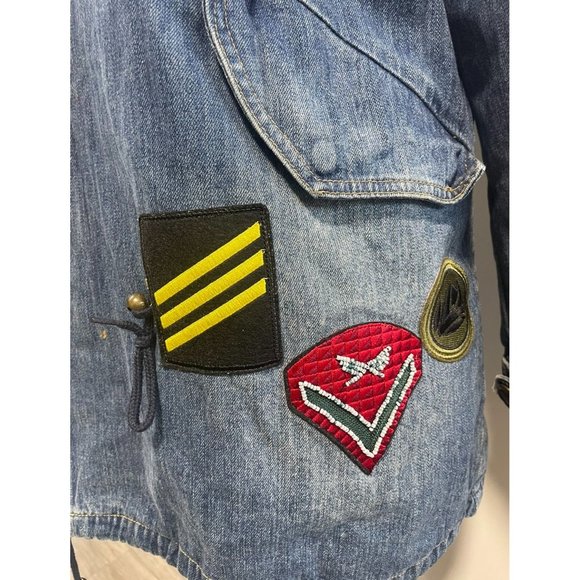 Mr. & Mrs. Italy Patchwork Fur Lined Parka - Picture 15 of 16